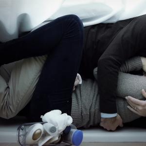 Still of Shane Carruth and Amy Seimetz in Upstream Color (2013)