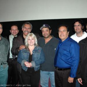 The Cast with director Mario de La Vega at the 2004 LA Film Festival