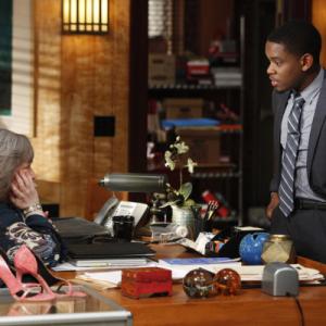 Still of Kathy Bates and Aml Ameen in Harrys Law 2011