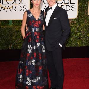 Benedict Cumberbatch and Sophie Hunter at event of The 72nd Annual Golden Globe Awards 2015