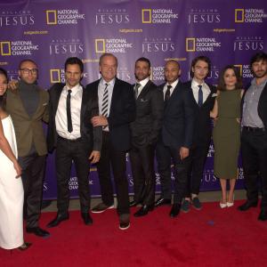 'KILLING JESUS' Cast on Red Carpet at premiere of 'Killing Jesus' New York at the Lincoln Centre
