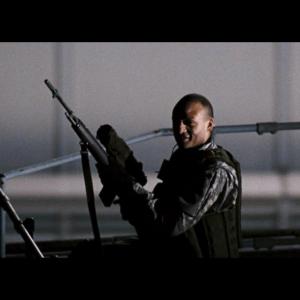 28 Weeks Later 2007 Rooftop Sniper played by Chris Ryman