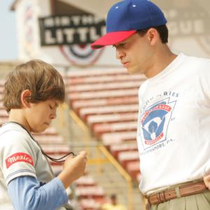 Still of Clifton Collins Jr and Jake T Austin in The Perfect Game 2009