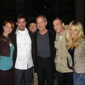 From left to right Amie Barsky Paul J Alessi Paul Osborne George Williams Steven Gaswirth and Jennifer Hill At a Ten til Noon film festival screening directed by Scott Storm