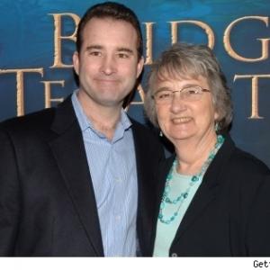 David Paterson and Katherine Paterson at premiere of 