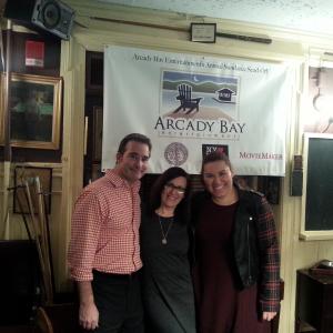 David with Liz Ortiz Makes (Casting Director)and Alexandra Campos at the 10th Annual ARCADY BAY ENTERTAINMENT SUNDANCE SEND OFF