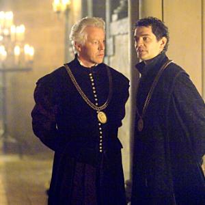 Still of Nick Dunning and James Frain in The Tudors 2007