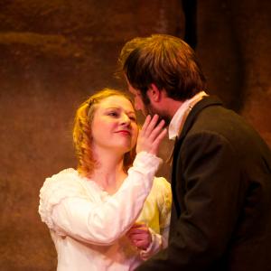 Cassady Maddox as Elizabeth Lavenza in Frankenstein Genesian Theatre 2014