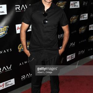 Actor/musician/artist Neil D'Monte arrives for Random Art Workshop's 'Always' Premiere held at Arclight Theaters/Hollywood, CA.
