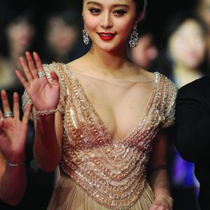 Fan Bing Bing wearing attends the Chongqing Blues Premiere at the Palais des Festivals during the 63rd Annual Cannes Film Festival on May 13 2010 in Cannes France