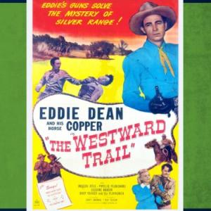 Eddie Dean Phyllis Planchard and Copper the Horse in The Westward Trail 1948