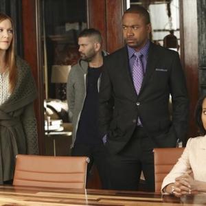 Still of Guillermo Daz Kerry Washington Columbus Short and Darby Stanchfield in Scandal 2012