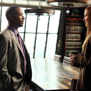 Still of Columbus Short and Darby Stanchfield in Scandal 2012
