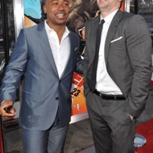 Chris Evans and Columbus Short at event of The Losers 2010