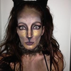 Emilie Tisdale as a cat