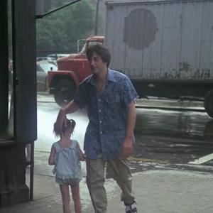 with Al Pacino at 3 years old in Serpico