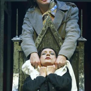 Itay Tiran as Richard III in the 2012 HaCameri Theater Production of Richard III.