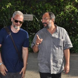 DW Harper and Anjum Rajabali at Whistling Woods International Film Institute