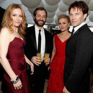 Anna Paquin Leslie Mann Judd Apatow and Stephen Moyer