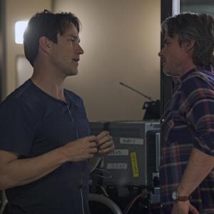 Still of Stephen Moyer and Sam Trammell in Tikras kraujas Somebody That I Used to Know 2012