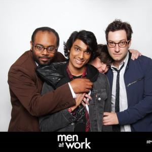 The wrap party for Men at Work 2014 with Adam Busch