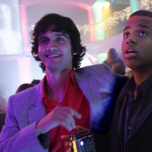 Still of Michael Steger and Tristan Wilds in 90210 (2008)