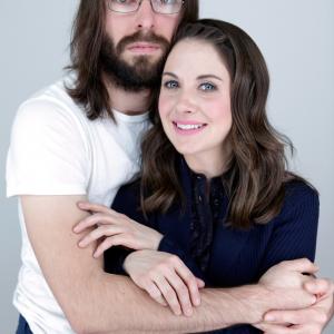 Martin Starr and Alison Brie