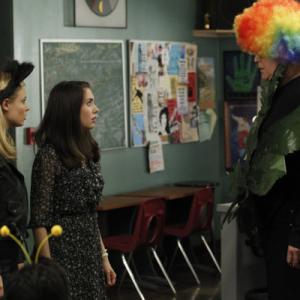 Still of Chevy Chase Alison Brie and Gillian Jacobs in Community 2009