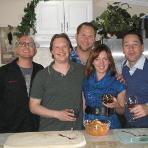 Dish It Out with guests Vanessa and French Stewart director Christopher Gregson chef Tony Spatafora producer Michael Vinton