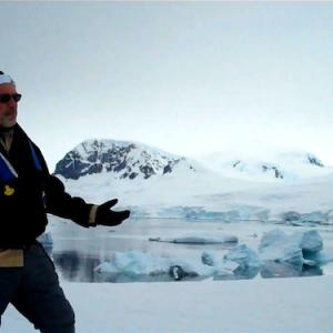 In Antarctica to film 24 mystical mediations.