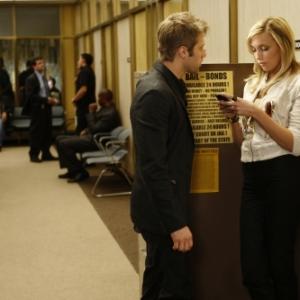 Still of Shaun Sipos and Katie Cassidy in Melrose Place 2009
