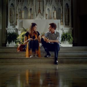 Still of Drew Seeley and Lindsey Shaw in Yellow Day (2015)