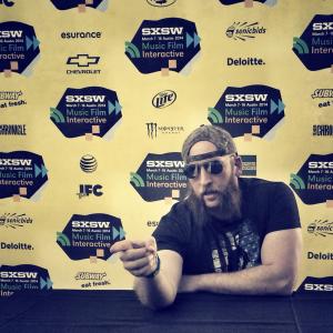 Ben Dukes answers questions at SXSW Music Festival, March 2014.