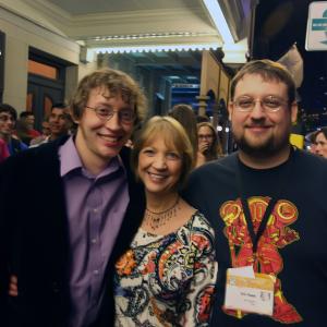 Tony, mom Vicki and brother Eric at the premier of My Sucky Teen Romance at SXSW in Austin.