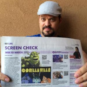 Ron Yavnielis show Gorillaville on DreamworksTV made some ink in USA Today!