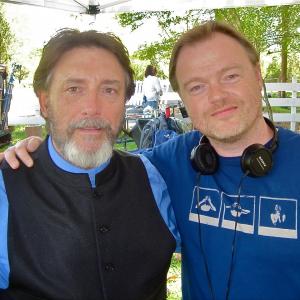 With director Christian E. Christiansen on set of 
