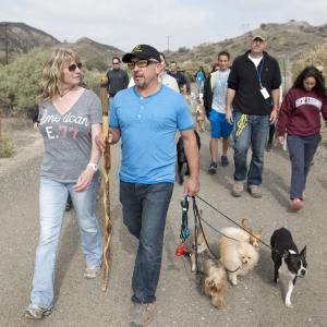 Cesar teaching his Fundamentals of Dog Behavior and Training I course at the Dog Psychology Center