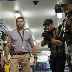 Acting on Chappie with Hugh Jackman