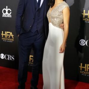 Channing Tatum and Jenna Dewan Tatum at event of Hollywood Film Awards 2014