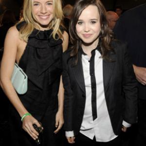 Ellen Page and Sienna Miller