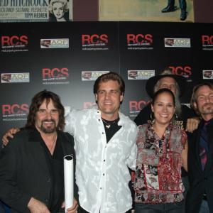 National premiere of POKER RUN at the Action on Film International Film Festival USA 2009 in Los Angeles CA Bertie Higgins Robert Thorne Suzanne Gutierrez Jay Wisell