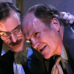 Christian Levatino (left) as Kim and Bart Petty as Martin in The Gangbusters Theatre Company Production of Howard Korder's SEARCH AND DESTROY. Los Angeles, Ca. (2007)