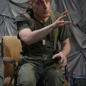 Christian Levatino as Woyzeck in The Gangbusters Theatre Companys Production of WOYZECK Burbank Ca 2008