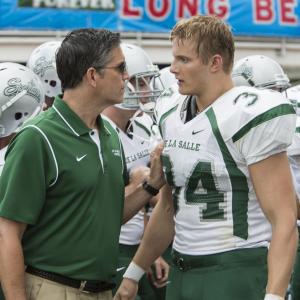 Still of Jim Caviezel and Alexander Ludwig in When the Game Stands Tall 2014