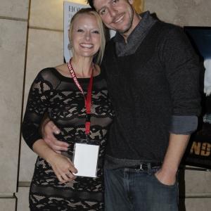 2012 Find Me SOLD OUT premiere Hollywood Film Festival Pictured with husband Nicholas Bergh