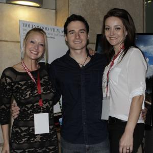 2012 Find Me SOLD OUT premiere Hollywood Film Festival Pictured with Daniel Bonjour and Elizabeta Vidovic