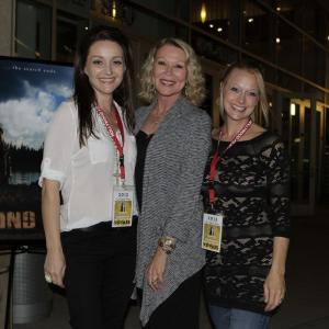 2012 Find Me SOLD OUT premiere Hollywood Film Festival Pictured with Leslie Easterbrook and Elizabeta Vidovic