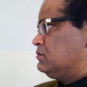 Profile  left side of face Photo taken in March 2015 at Hyderabad