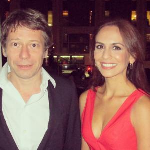Mathieu Amalric and Paulina Plazas at The 52nd New York Film Festival