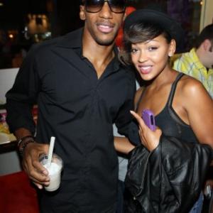 Ameer Baraka and Meagan Good on Red Carpet in LA